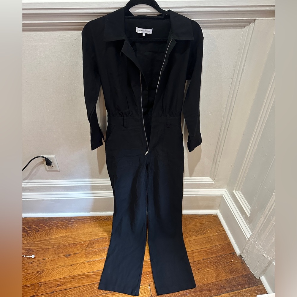 WeWoreWhat Small Black Jumpsuit